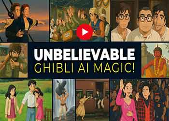 Social Media Goes Ghibli: Users Transform Photos with AI