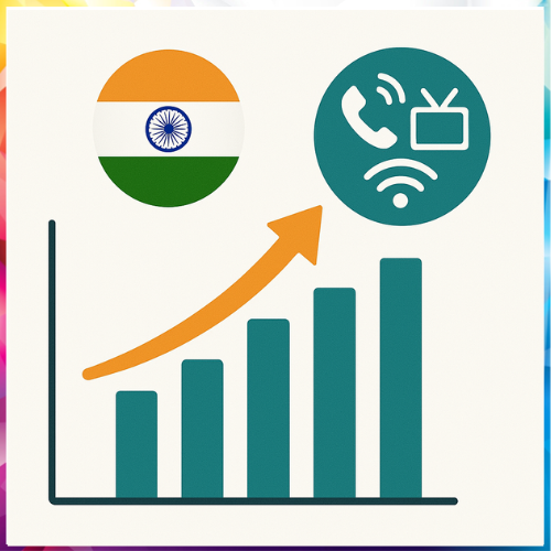 Multiplay service revenue in India to grow at 4.2% CAGR during 2024-2029