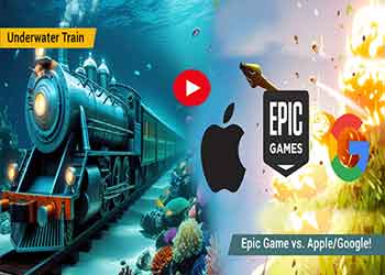 Underwater Train & Epic vs. Apple/Google