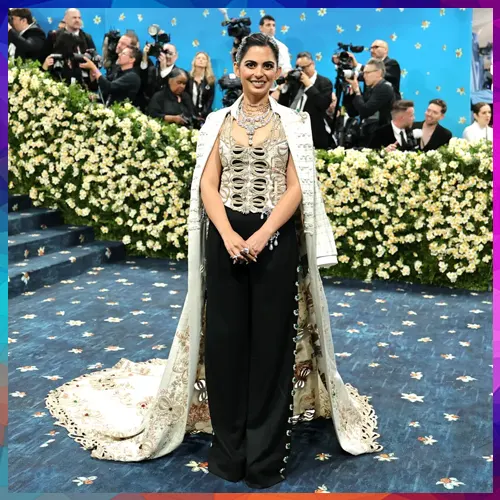Isha Ambani dazzles at Met Gala 2025, celebrating Indian crafts and women creatives Isha Ambani dazzles at Met Gala 2025, celebrating Indian crafts and women creatives