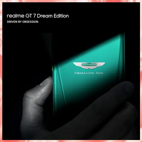 Realme and Aston Martin F1 Rev Up Innovation with GT 7 Dream Edition Launch
