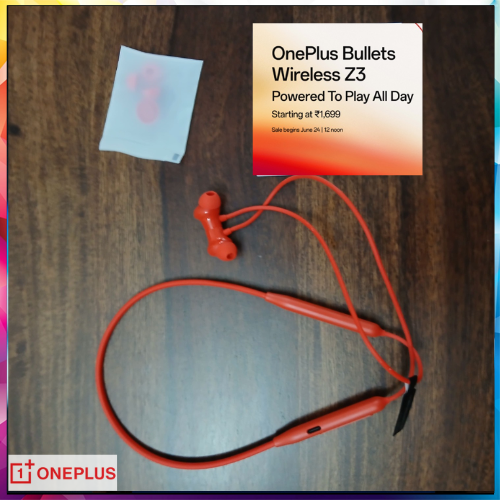 OnePlus unveils Bullets Wireless Z3 neckband with fast charging at Rs 1,699 OnePlus unveils Bullets Wireless Z3 neckband with fast charging at Rs 1,699