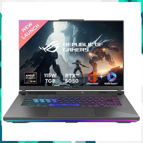 ASUS launches ROG Strix G16 and TUF F16 with RTX 5050 in India ASUS launches ROG Strix G16 and TUF F16 with RTX 5050 in India