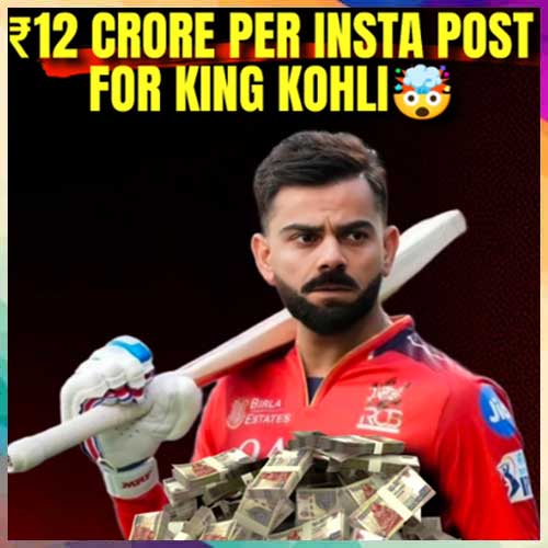 From cricket to clicks: Kohli earns ₹12 crore per Instagram post From cricket to clicks: Kohli earns ₹12 crore per Instagram post