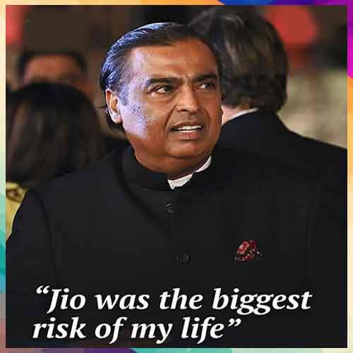Jio was Reliance’s boldest bet yet, says Mukesh Ambani Jio was Reliance’s boldest bet yet, says Mukesh Ambani