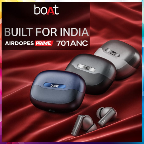 boAt unveils Airdopes Prime 701 ANC with premium features at Rs 1,999 boAt unveils Airdopes Prime 701 ANC with premium features at Rs 1,999