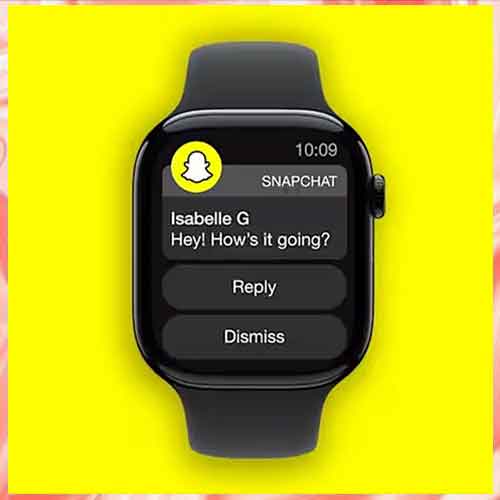 Snapchat Debuts on Apple Watch Snapchat Debuts on Apple Watch