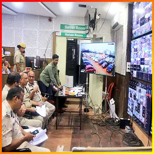 Odisha Police Deploy Drones and AI Cameras to Manage Suna Besha Crowd in Puri Odisha Police Deploy Drones and AI Cameras to Manage Suna Besha Crowd in Puri
