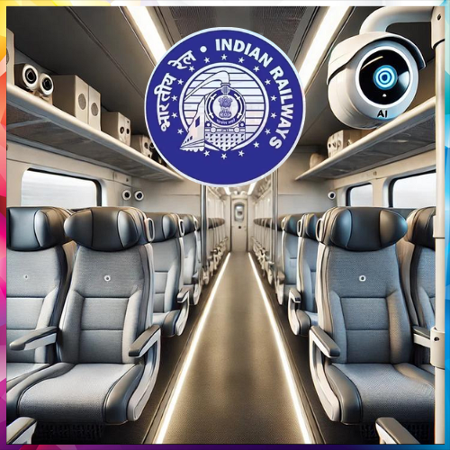 Indian Railways to Install AI-Ready CCTV Cameras in All Coaches and Locomotives Indian Railways to Install AI-Ready CCTV Cameras in All Coaches and Locomotives