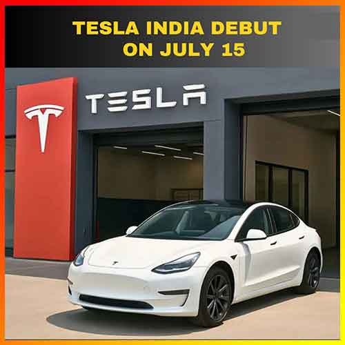 Tesla to make its India debut on July 15 with first showroom in Mumbai Tesla to make its India debut on July 15 with first showroom in Mumbai