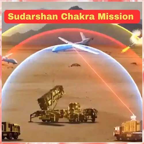 India Unveils Mission Sudarshan Chakra: AI-Powered ‘Iron Dome’ for Next-Gen Air Defence India Unveils Mission Sudarshan Chakra: AI-Powered ‘Iron Dome’ for Next-Gen Air Defence