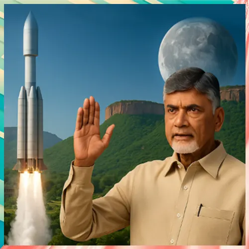 Andhra Pradesh announces 'Space City' near Tirupati to launch private satellites Andhra Pradesh announces 'Space City' near Tirupati to launch private satellites