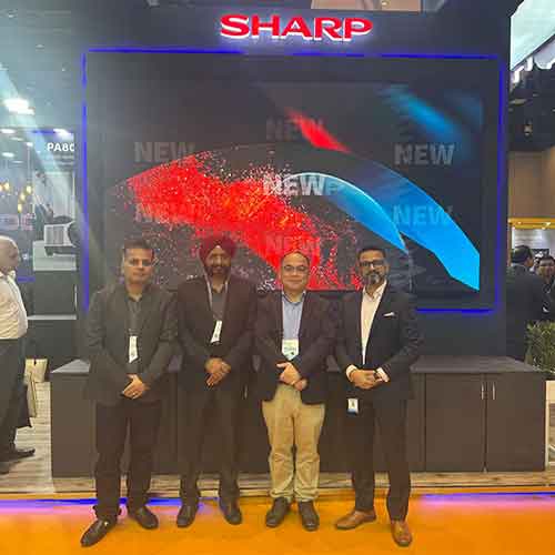 SHARP showcases future-ready visual display solutions at Infocomm India 2025