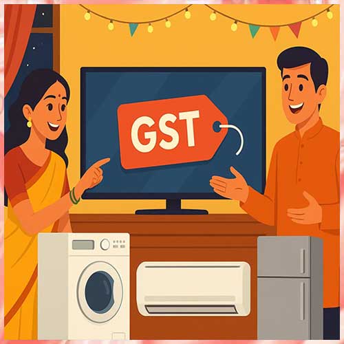 GST cut to make smart TVs 8–10% cheaper, set to boost festive season demand