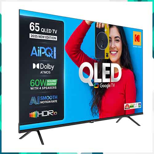 Kodak launches new QLED Google TVs starting at ₹16,999 with major festive discounts
