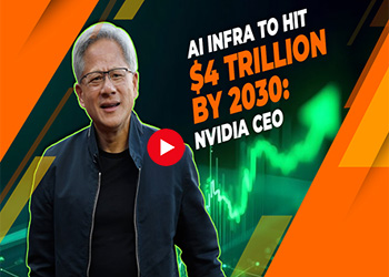 AI Infra to Hit $4 Trillion by 2030: Nvidia CEO