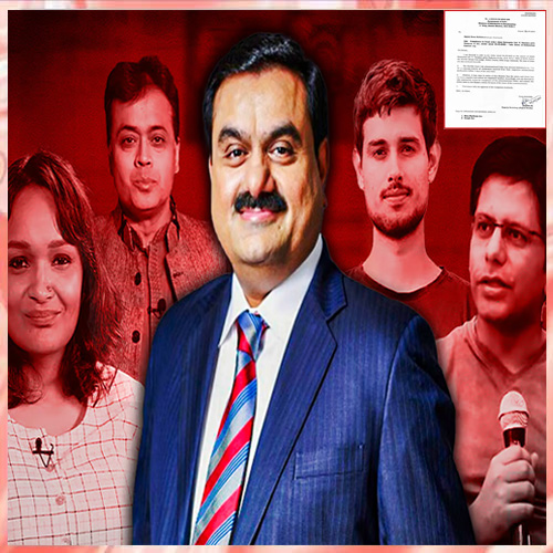 MIB Issues Notice to YouTubers on Adani Content