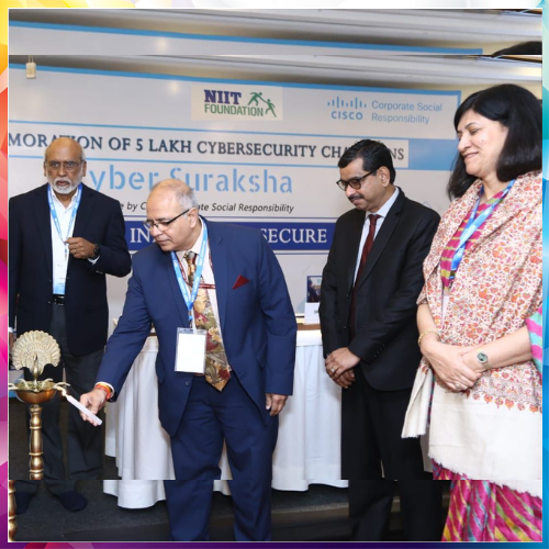 NIIT Foundation and Cisco Launch Cyber Suraksha Plus to Train 27 Lakh in Cybersecurity by 2028 NIIT Foundation and Cisco Launch Cyber Suraksha Plus to Train 27 Lakh in Cybersecurity by 2028