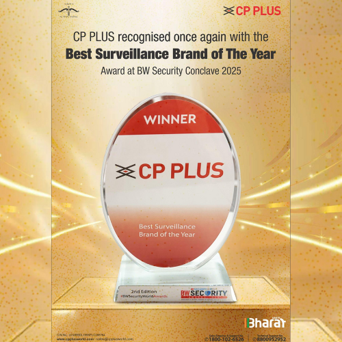 CP PLUS Wins ‘Best Surveillance Brand of the Year’ at the Business World Security World Awards 2025