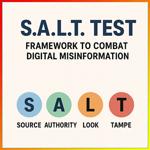 S.A.L.T. Test: Framework to Combat Digital Misinformation