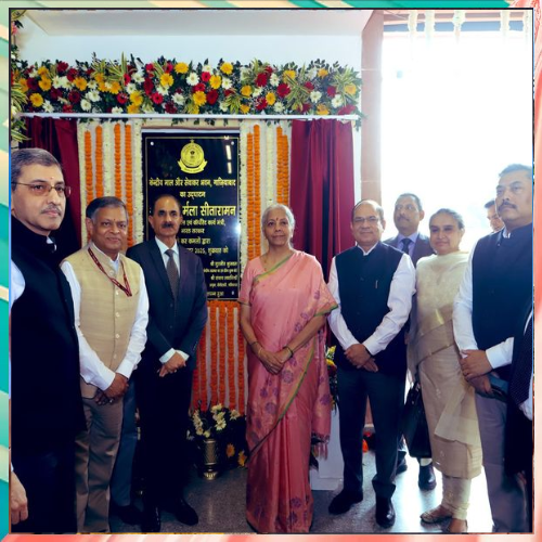 Nirmala Sitharaman inaugurates new CGST Bhawan in Ghaziabad