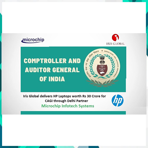 Iris Global delivers ₹30 crore worth of 3,800 HP laptops to CAGI via Delhi partner Microchip Infotech