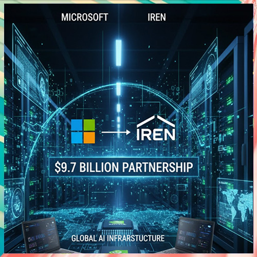 Microsoft signs $9.7 billion deal with IREN to boost AI cloud infrastructure