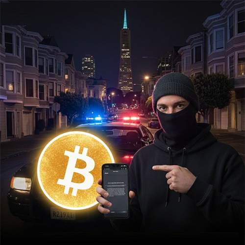 Fake Delivery Man Steals ₹98 Crore Crypto from Altman-Linked Home