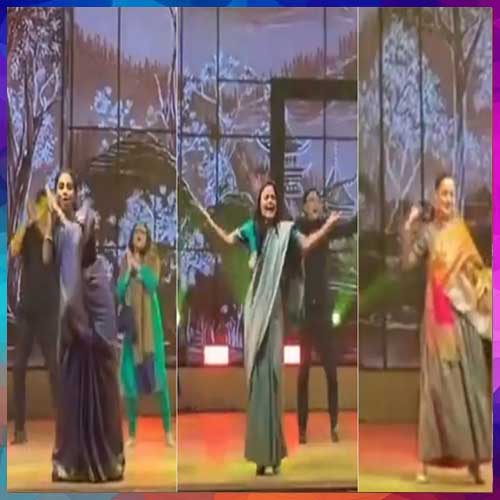 Kangana, Supriya, Mahua Dance with Naveen Jindal at Star-Studded Sangeet