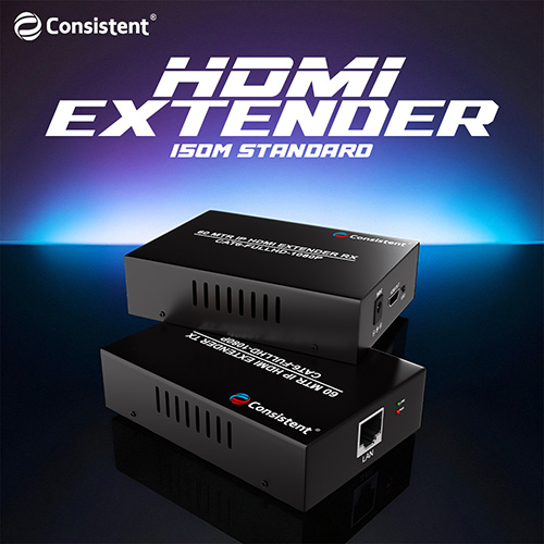 Consistent Infosystems launches HDMI Extender 150M Standard for Long-Range Full HD Transmission