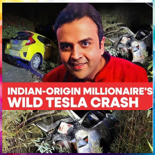 Indian Startup Founder Arrested After Arson Attempt, Tesla Crash in US