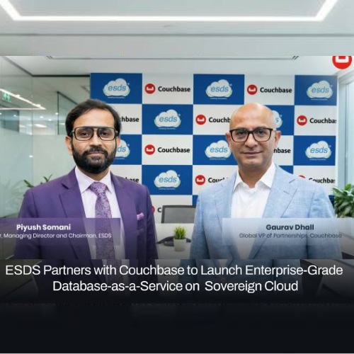 ESDS partners with Couchbase to launch Enterprise-Grade DBaaS on Sovereign Cloud