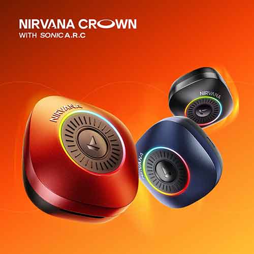 boAt launches Nirvana Crown TWS with interactive control dial charging case