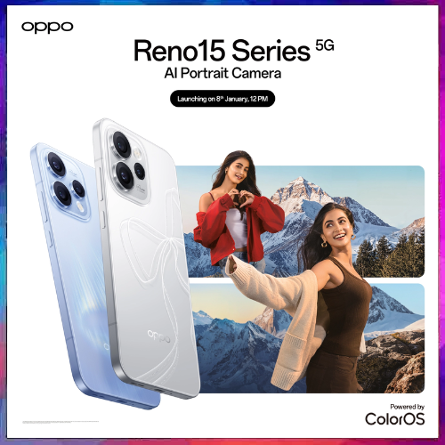 OPPO launches Reno15c in India, brings premium camera and long-term software support under Rs 40,000