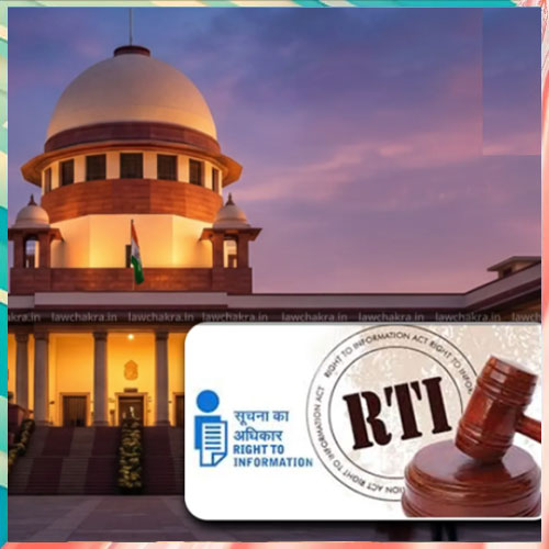 Supreme Court declines to stay RTI amendment linked to DPDP Act
