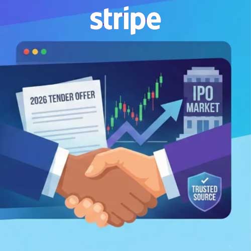 Stripe Reaches $159 Billion Valuation in New Liquidity Deal