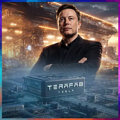 Tesla CEO Elon Musk unveils mega AI chip project Terafab