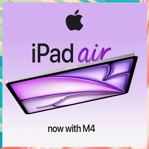 Apple launches AI-ready iPad Air powered by M4 chip