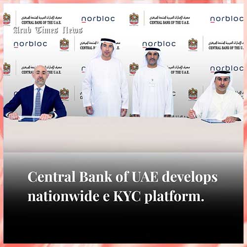 Central Bank of the UAE has launched a new digital e-KYC