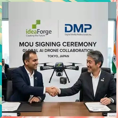 ideaForge collaborates with DMP develop next-gen AI-powered drones