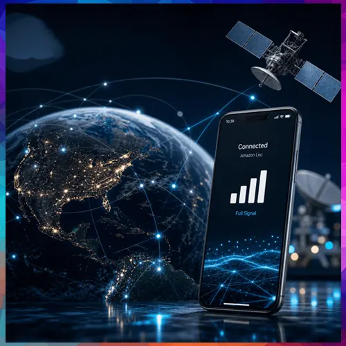 Amazon plans direct-to-smartphone network with 5,105 satellites