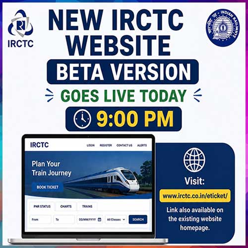 Beta version of revamped IRCTC website goes live