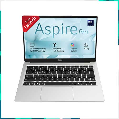 Acer launches Aspire Pro AI laptop with Intel Core Ultra 5 at Rs 69,999