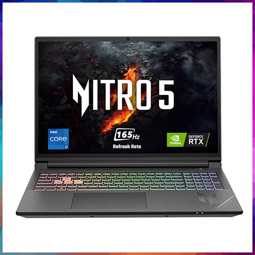 Acer unveils new Nitro 5 Series with Intel Core HX and NVIDIA GeForce RTX 40 and 50 GPUs