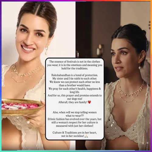 Kriti Sanon’s Rakhi Ad Ignites Culture War