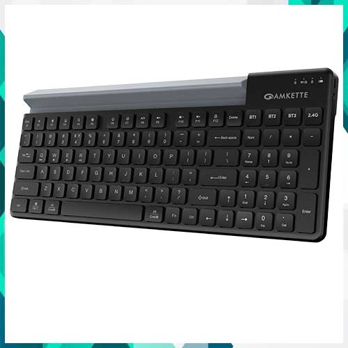 Amkette launches Optimus 2 wireless keyboard with four-device connectivity