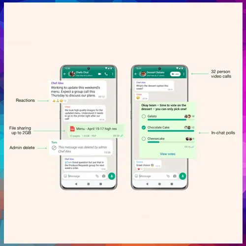 WhatsApp introduces smarter group chat tools with timed polls and instant group creation