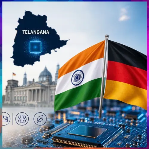 Telangana Govt. Invites German Companies to Invest in Semiconductor Sector
