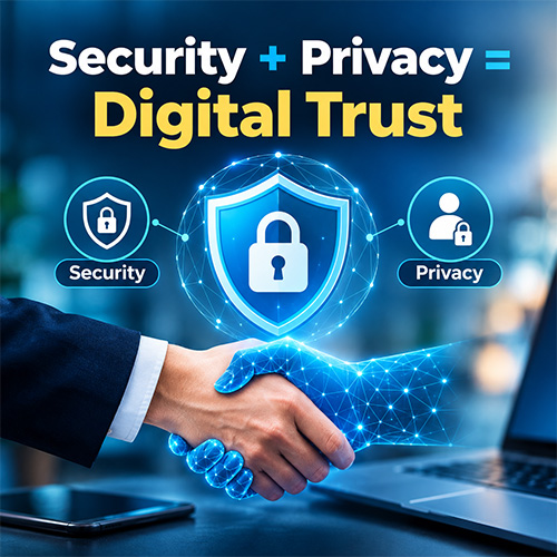 Security + Privacy = Digital Trust