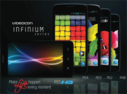 Videocon expands Smartphone Portfolio with “Infinium“ Series Videocon expands Smartphone Portfolio with “Infinium“ Series